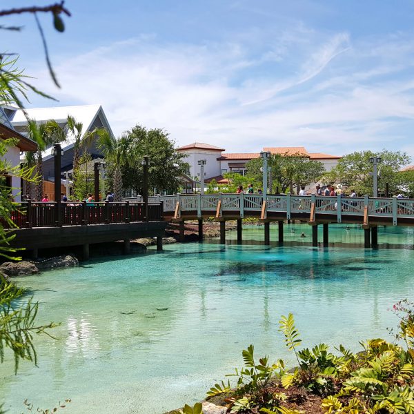 Disney Springs walkway