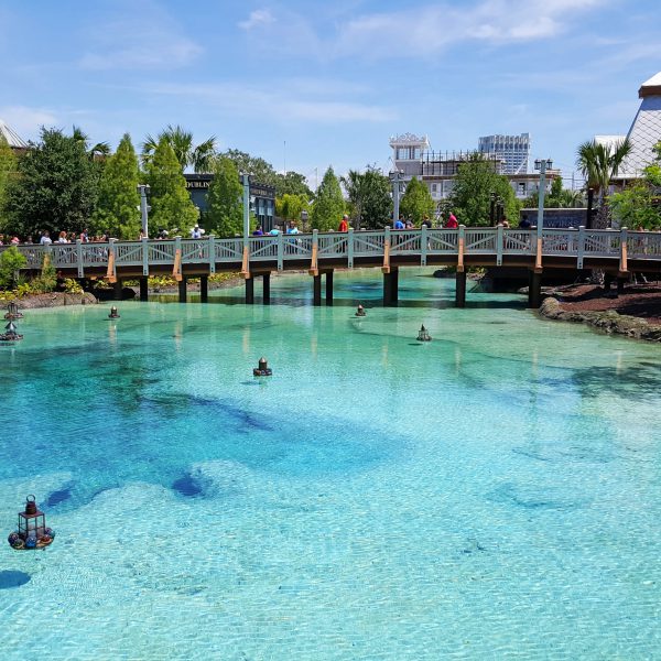 Disney Springs walkway