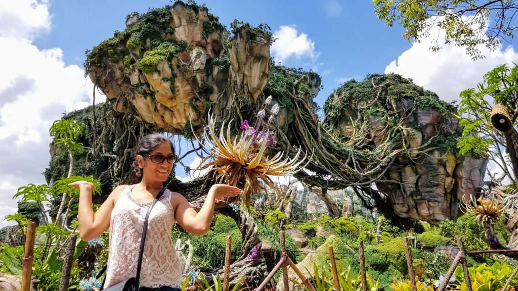 Our Casiola Operations Manager during a preview of Pandora - The World of Avatar