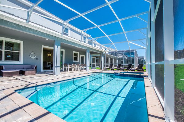 A pool at our Orlando Home for Rent with a Pool