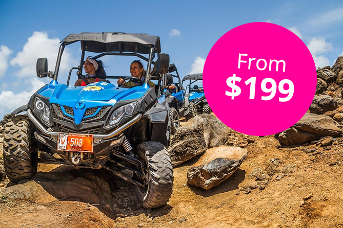 Full Day UTV Off Road Adventure with Snorkel and Flamingo Encounter 1