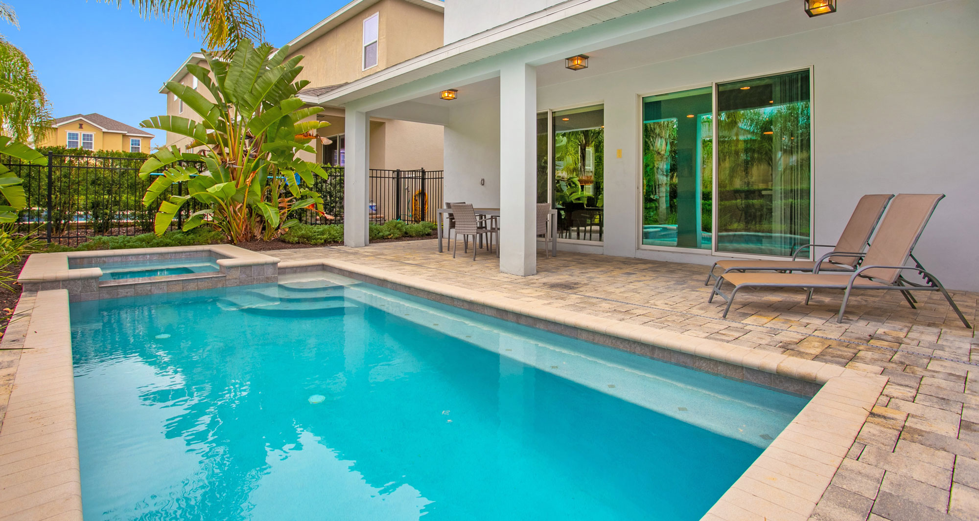 Alligator Found Relaxing on Alligator Pool Float in Airbnb Pool 