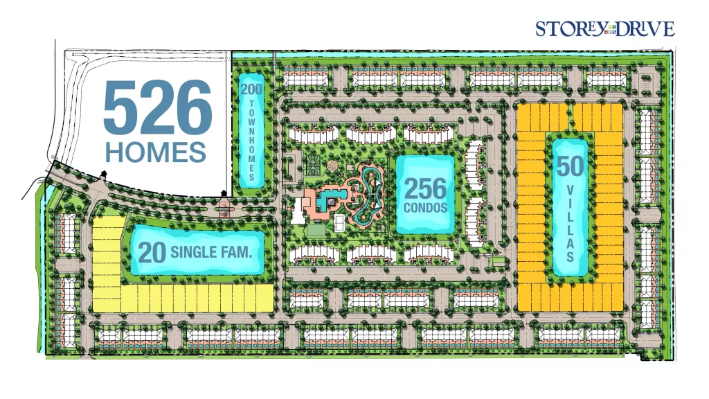 Storey Drive Resort Map