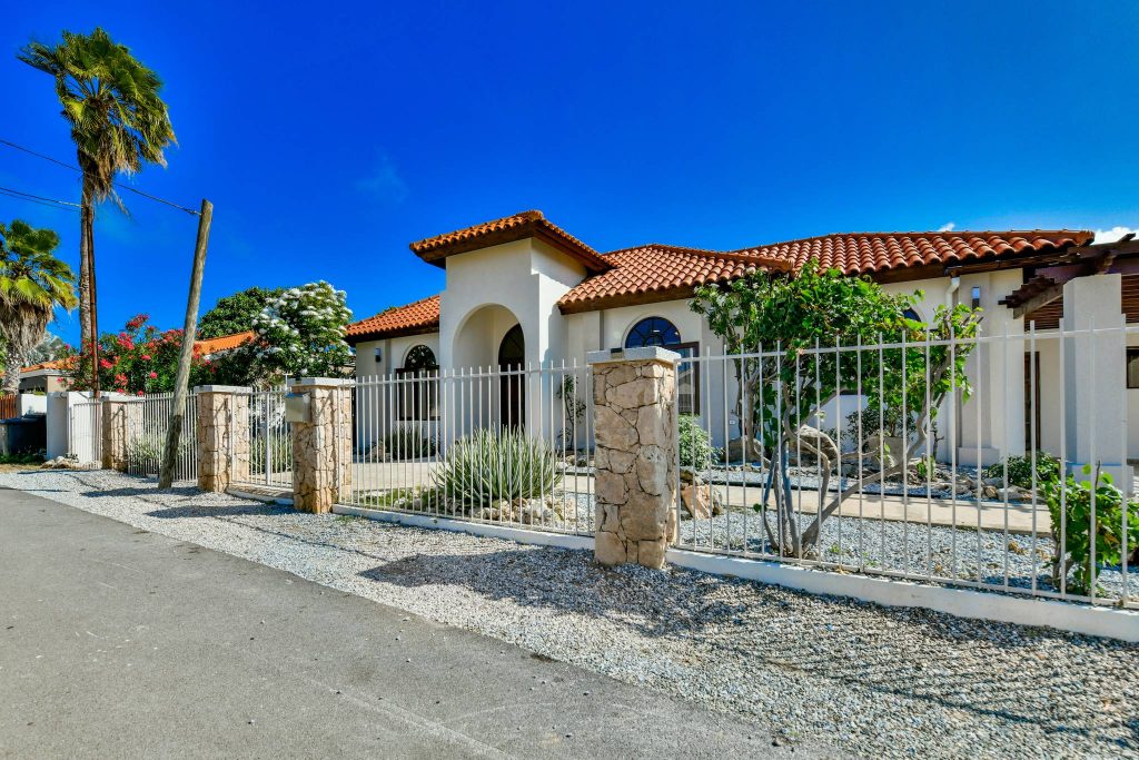 exterior of a vacation home