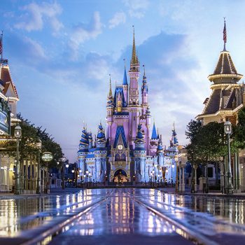 Rainy day at Walt Disney World