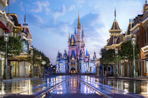 Rainy day at Walt Disney World