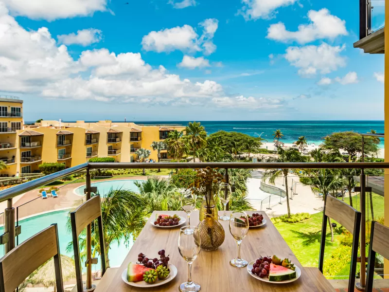 patio with ocean view