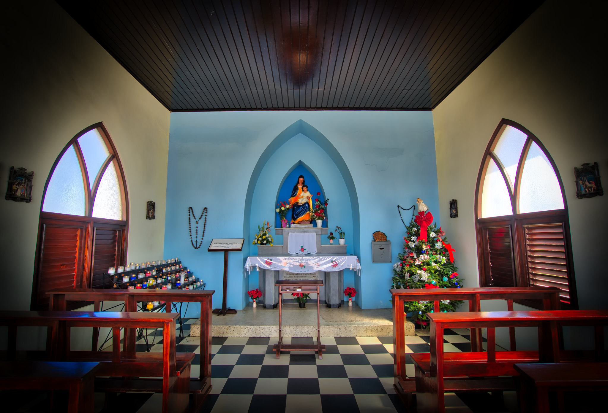 Alto Vista Chapel Interior