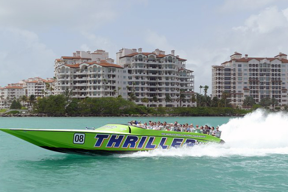 casiola miami big bus tours thriller speedboat