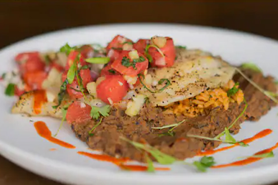 casiola orlando flavors of florida City Works Eatery Pour House Seared Grouper