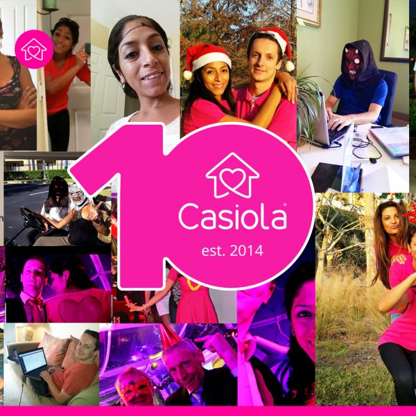 10 years Casiola vacation homes