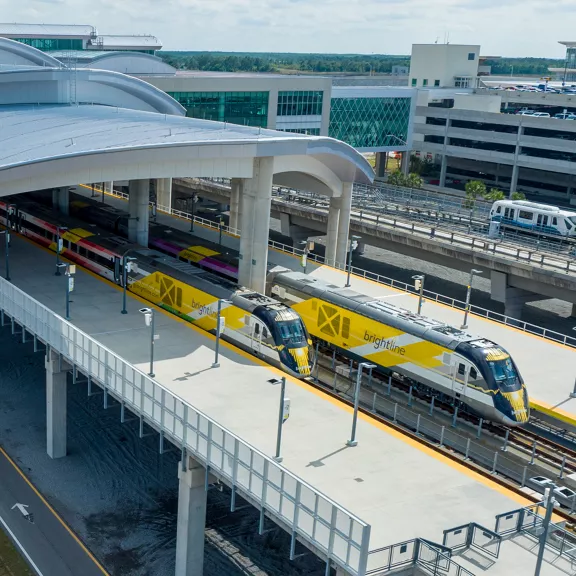 brightline orlando exterior station